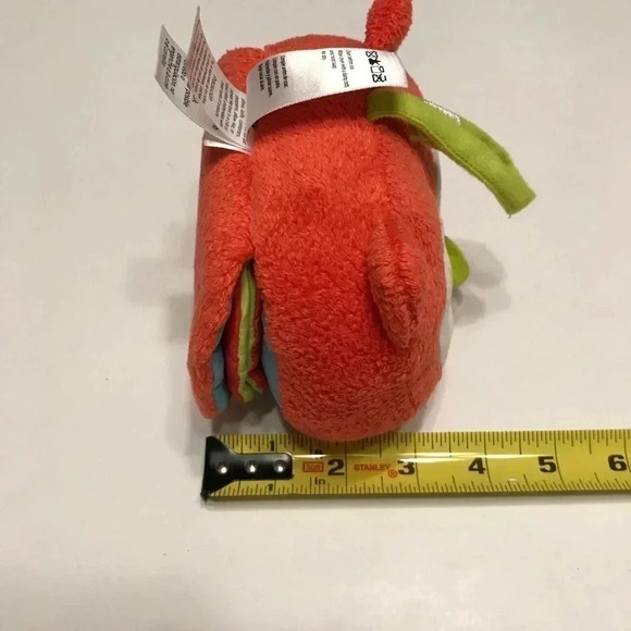 Baby Starters Soft Crinkle Cloth Book Pink Owl - Picture 11 of 11